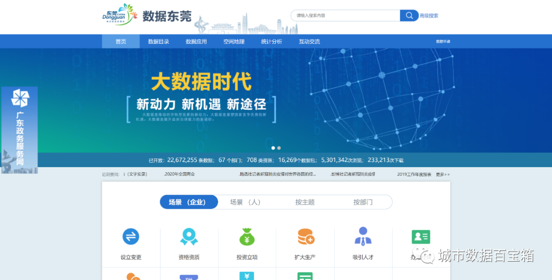 数字中国 | 各省公共数据平台建设汇总表