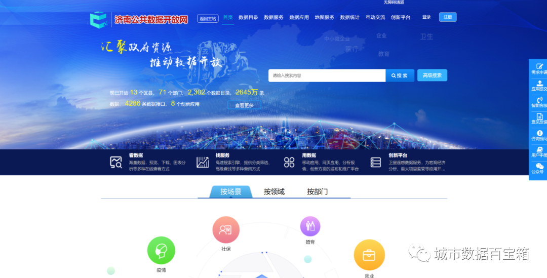 数字中国 | 各省公共数据平台建设汇总表
