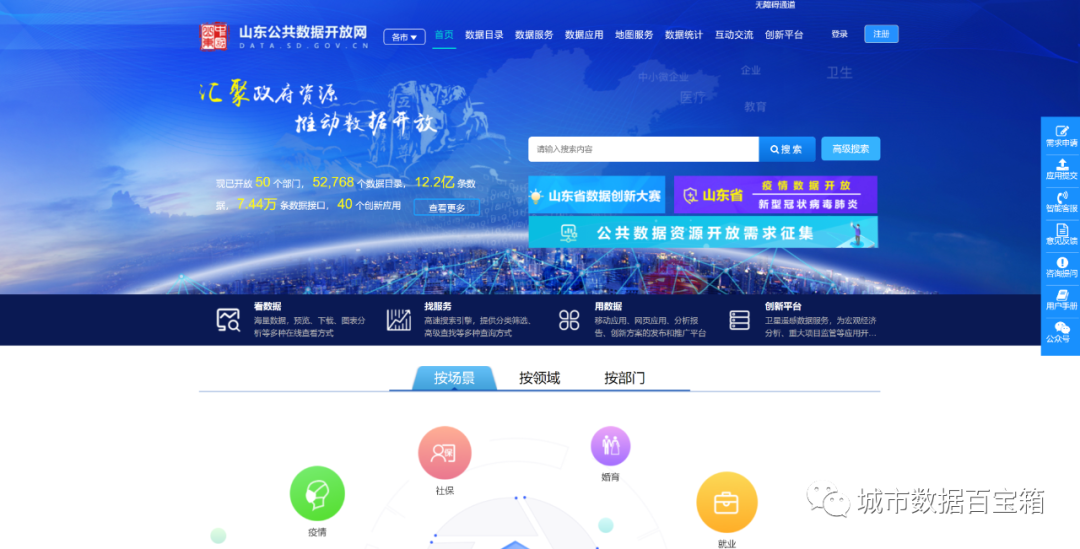 数字中国 | 各省公共数据平台建设汇总表