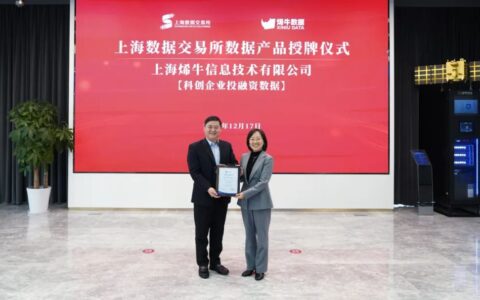全方位赋能科创金融服务，烯牛数据20项核心数据产品在上海数交所成功挂牌 |  数交所上新