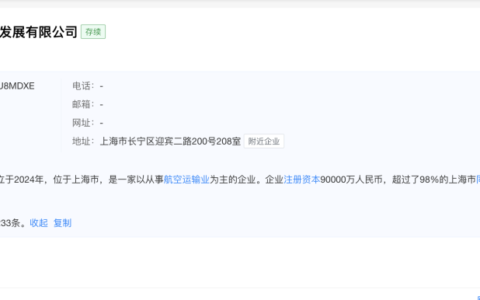 上海低空国企来了！
