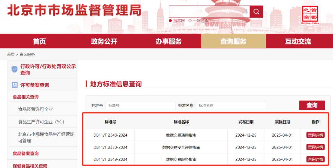 北京市数据流通交易领域标准首发布  助力数据要素市场高质量发展
